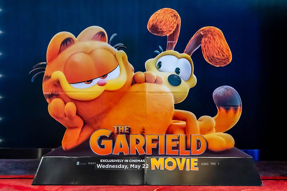 Cast of Garfield 2024