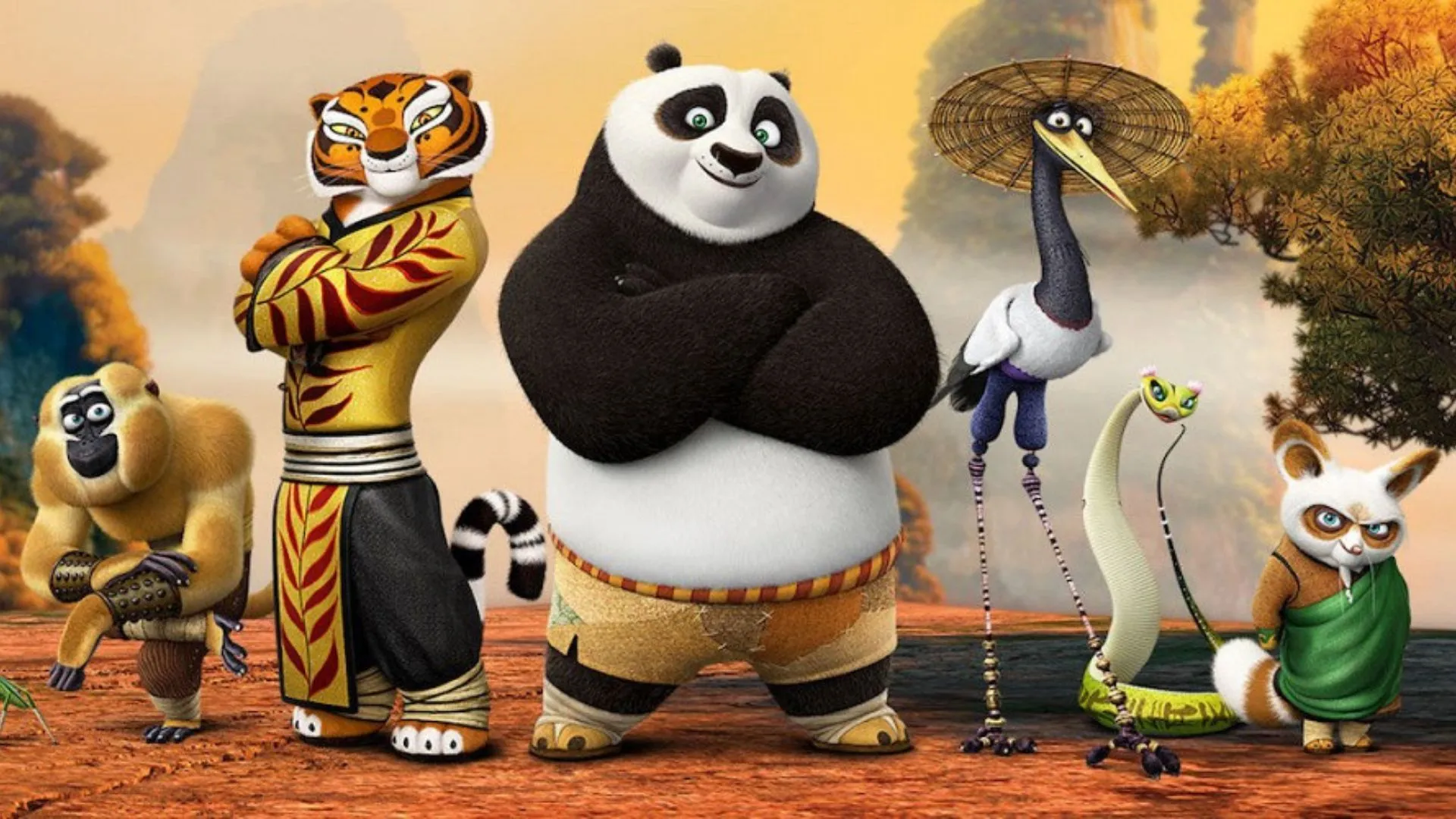 cast of kung fu panda 4